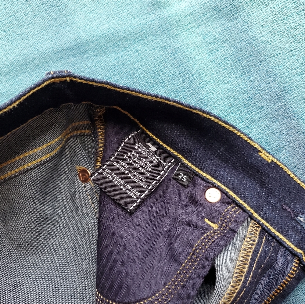 7 for all Mankind Gwenevere skinny jeans 7fam - Picture 2 of 4